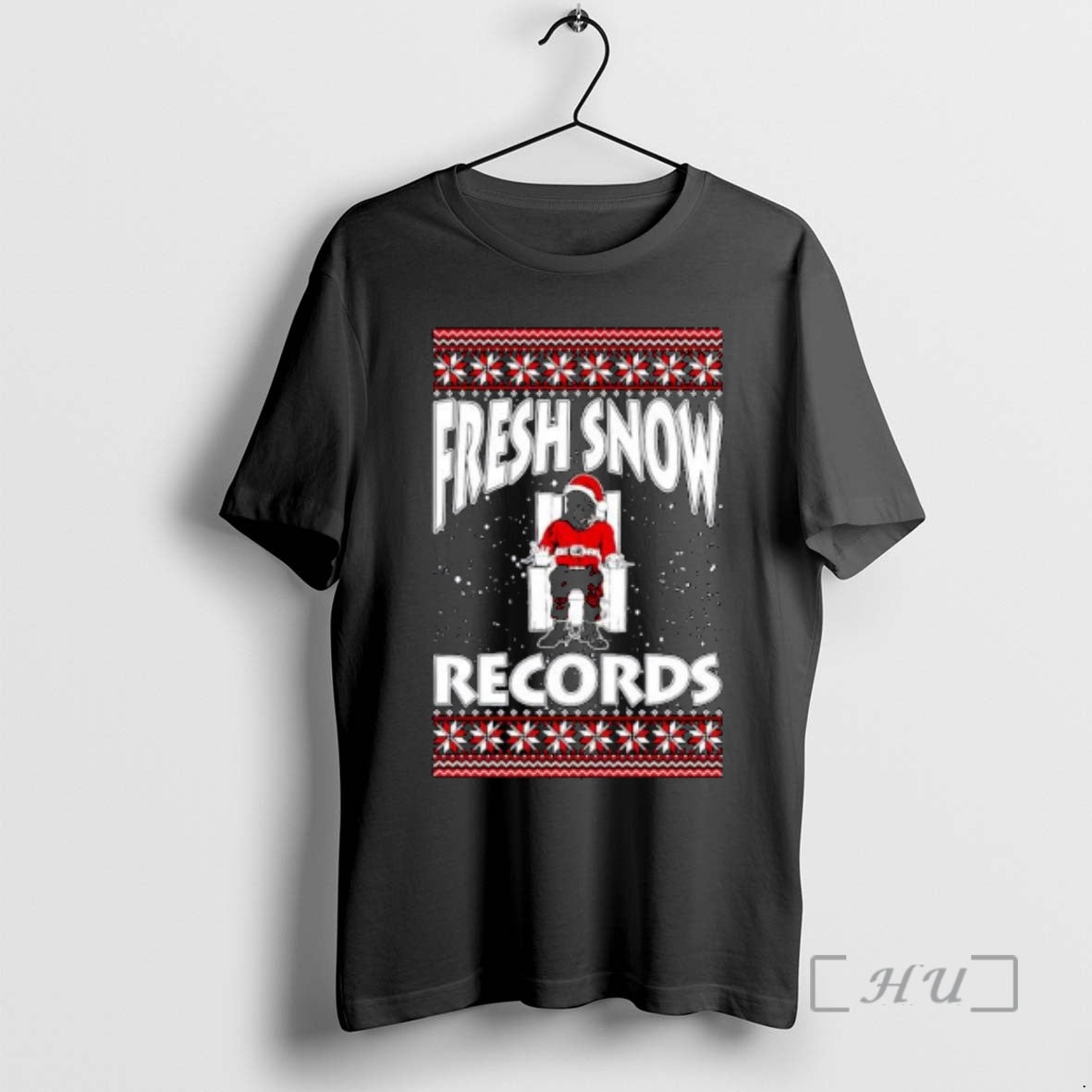 Officials Fresh Snow Records Hip Hop Parody Ugly Christmas Ornaments T-Shirts, Hoodie, Sweatshirt | InkNestWear.com
