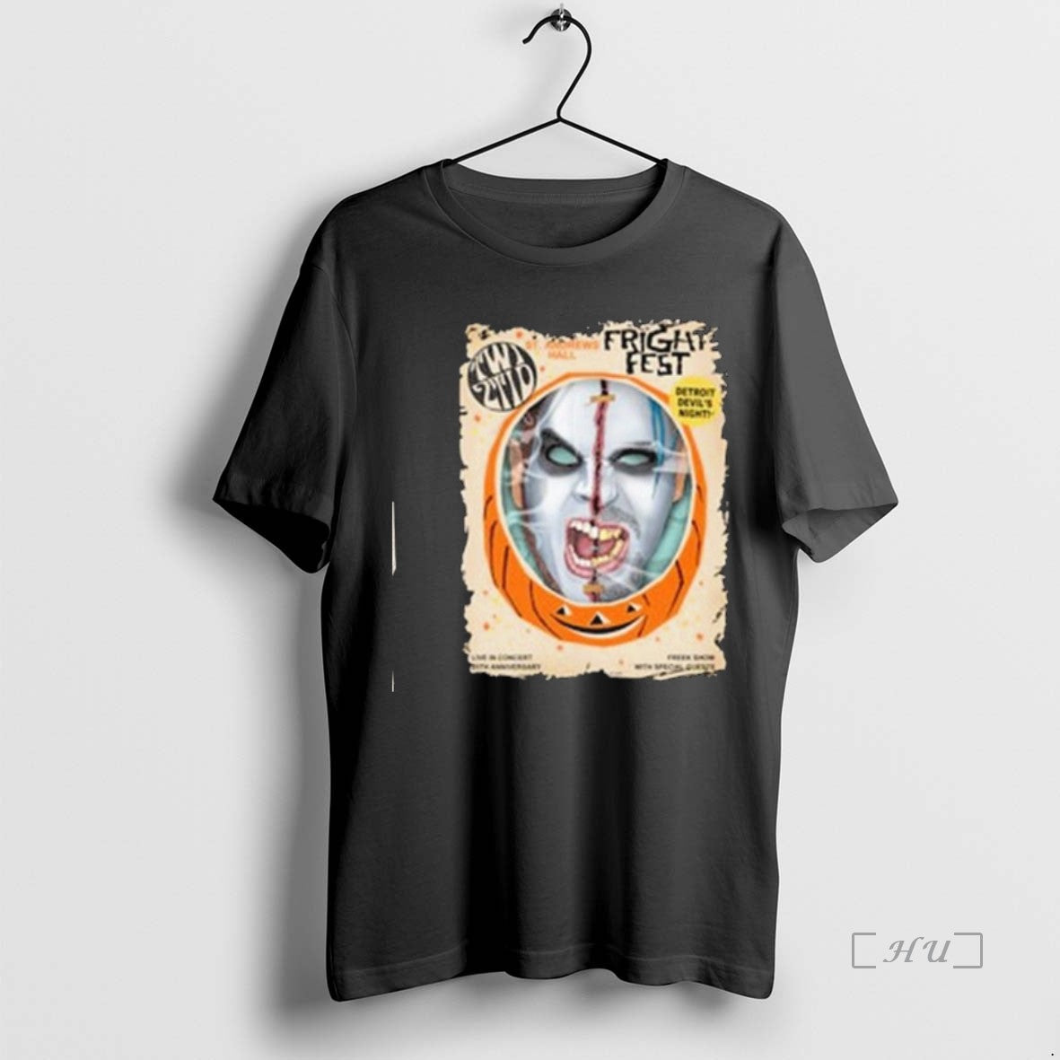 Officials Fright Fest 2025 Mask Event Long Sleve T-Shirts, Hoodie, Sweatshirt | InkNestWear.com