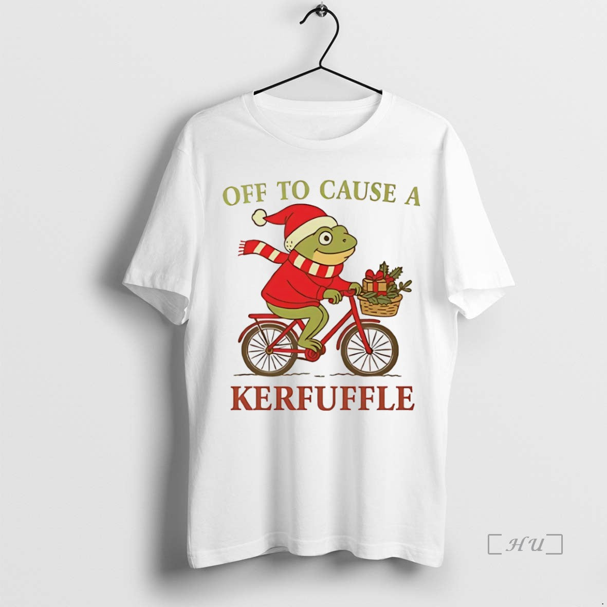 Officials Frog Off To Cause A Kerfuffle Christmas White T-Shirts, Hoodie, Sweatshirt | InkNestWear.com