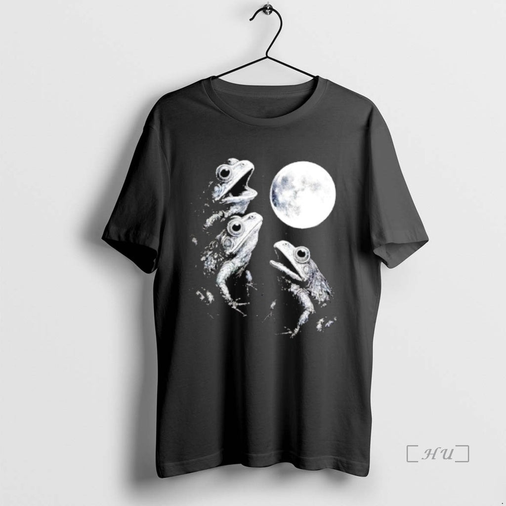 Officials Frogs Howling To Moon T-Shirts, Hoodie, Sweatshirt | InkNestWear.com