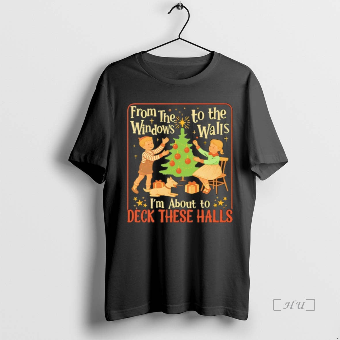 Officials From The Windows To The Walls Im About To Deck These Halls Christmas Premium T-Shirts, Hoodie, Sweatshirt