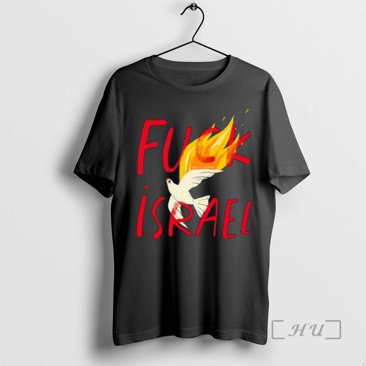 Officials Fuck Israel White Dove T-Shirts, Hoodie, Sweatshirt | InkNestWear.com