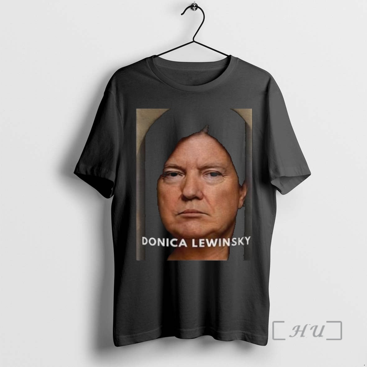 Officials Funny Meme Donica Lewinsky Vintage Portrait Photo Anti Trump Circle Black Premium T Shirts Hoodie, Sweatshirt