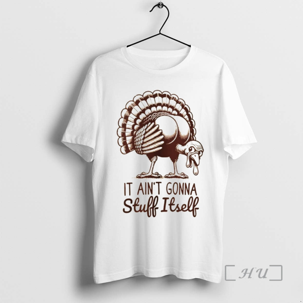 Officials Funny Turkey It Aint Gonna Stuff Itself Thanksgiving T-Shirts, Hoodie, Sweatshirt | InkNestWear.com
