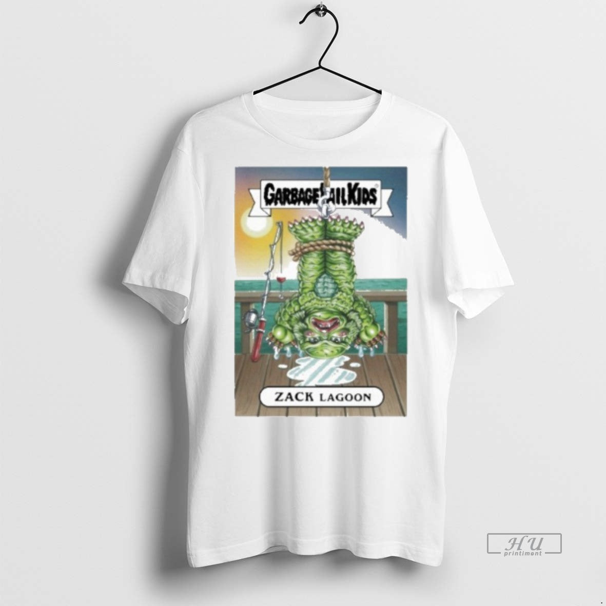 Officials Garbage Pail Kids The Creature From The Black Zack Lagoon Card Premium T-Shirts, Hoodie, Sweatshirt