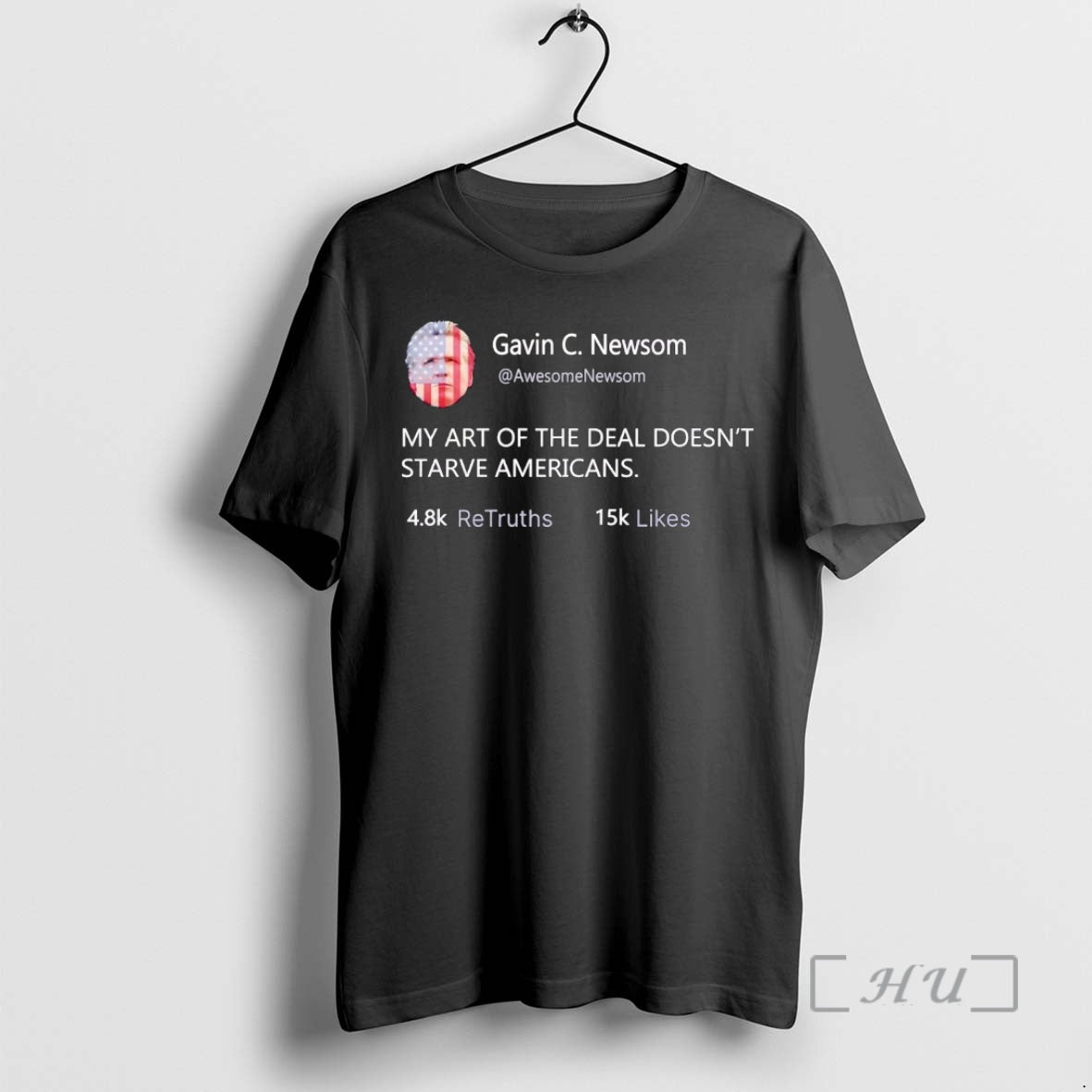 Officials Gavin Newsom Tweet My Art Of The Deal Doesnt Starve Americans Premium T Shirts Hoodie, Sweatshirt | InkNestWear.com