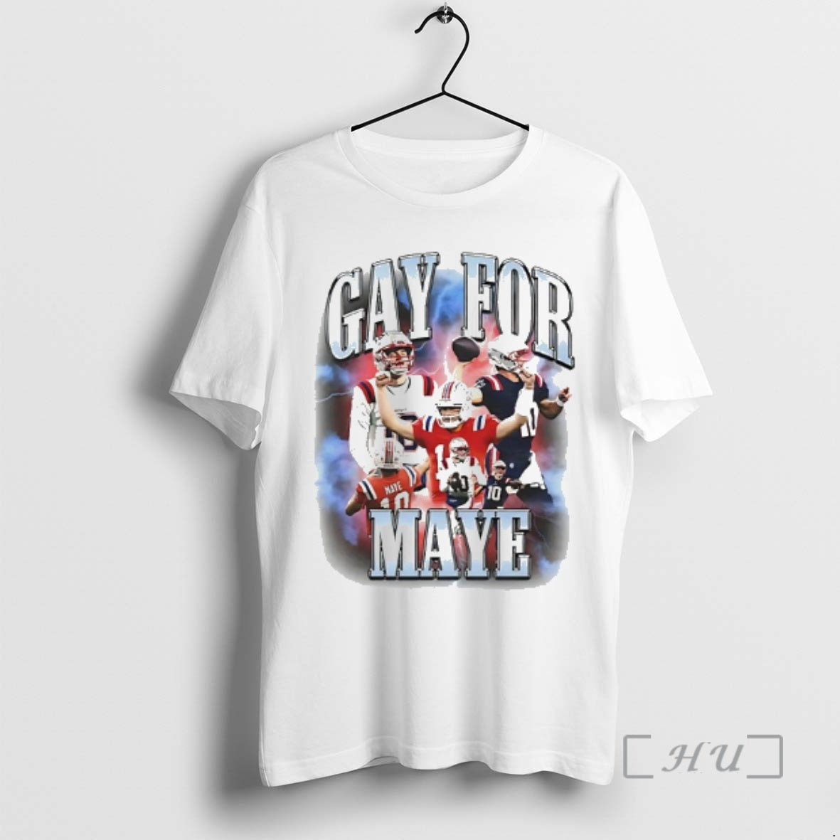Officials Gay For Drake Maye Retro T-Shirts, Hoodie, Sweatshirt | InkNestWear.com