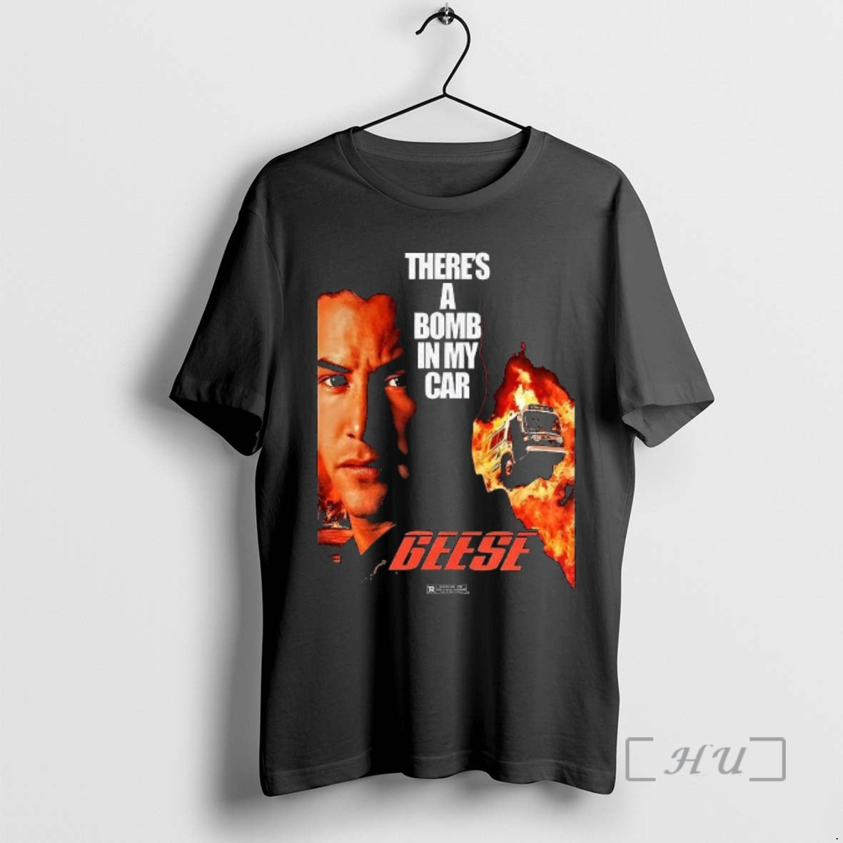 Officials Geese Keanu Theres A Bomb In My Car T-Shirts, Hoodie, Sweatshirt | InkNestWear.com