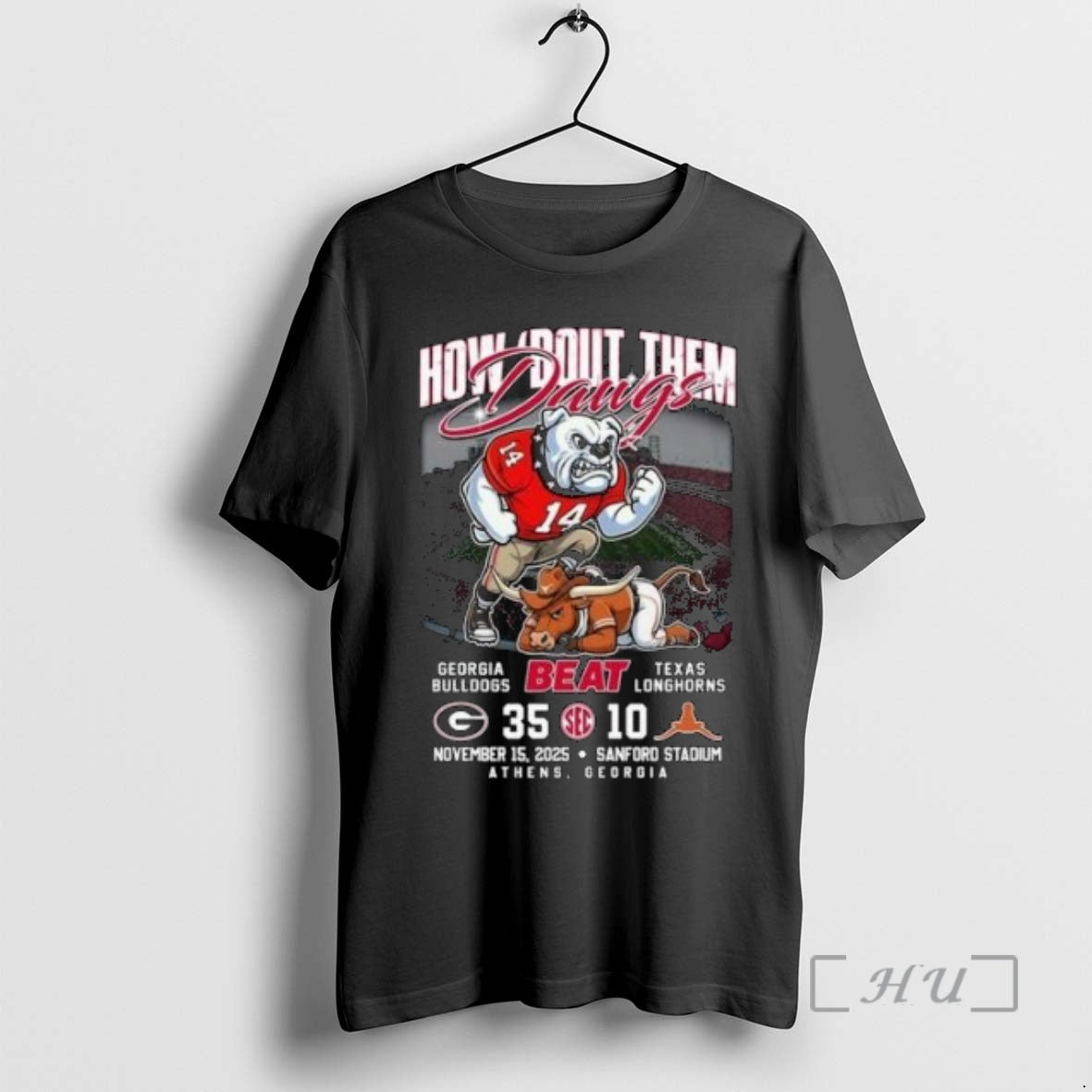 Officials Georgia Bulldogs Beat Texas Am How Bout Them Dawgs November 15 2025 Circle Black T-Shirts, Hoodie, Sweatshirt