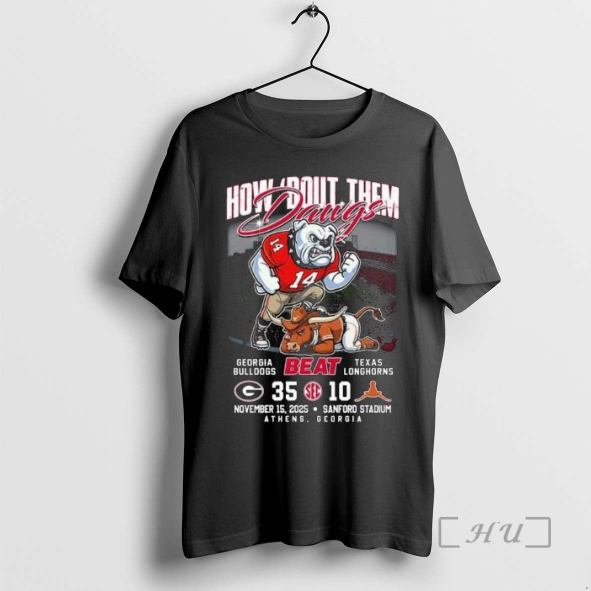 Officials Georgia Bulldogs Beat Texas Am How Bout Them Dawgs November 15 2025 Premium T-Shirts, Hoodie, Sweatshirt