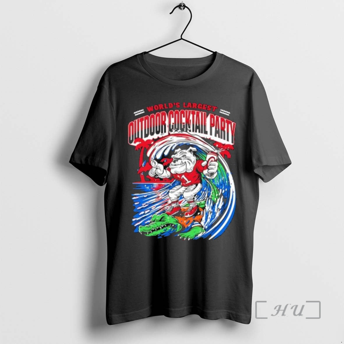 Officials Georgia Bulldogs Worlds Largest Outdoor Cocktail Party Black T-Shirts, Hoodie, Sweatshirt | InkNestWear.com