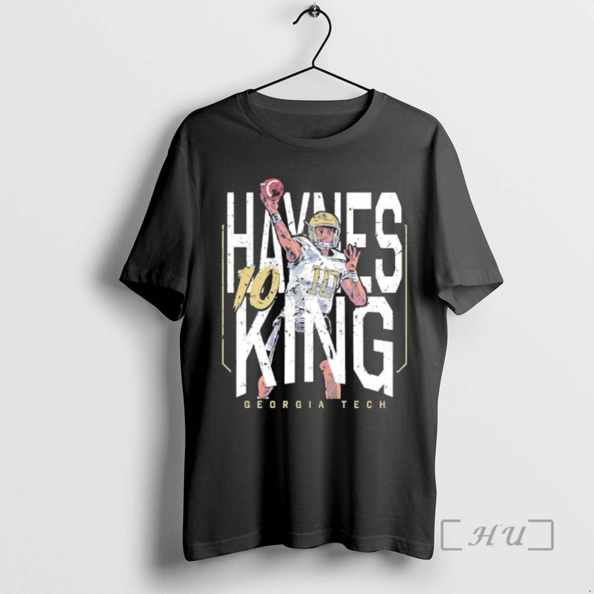 Officials Georgia Tech 10 Haynes King Football Breakthrough T-Shirts, Hoodie, Sweatshirt | InkNestWear.com