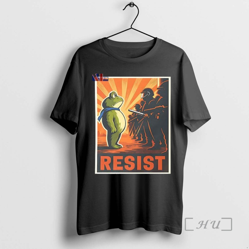 Officials Get It Now Portland Frog Protest Resist