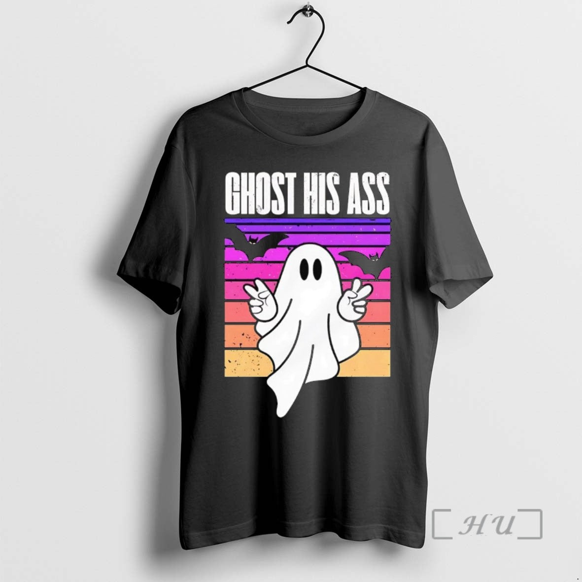Officials Ghost His Ass Halloween T Shirt Sweater