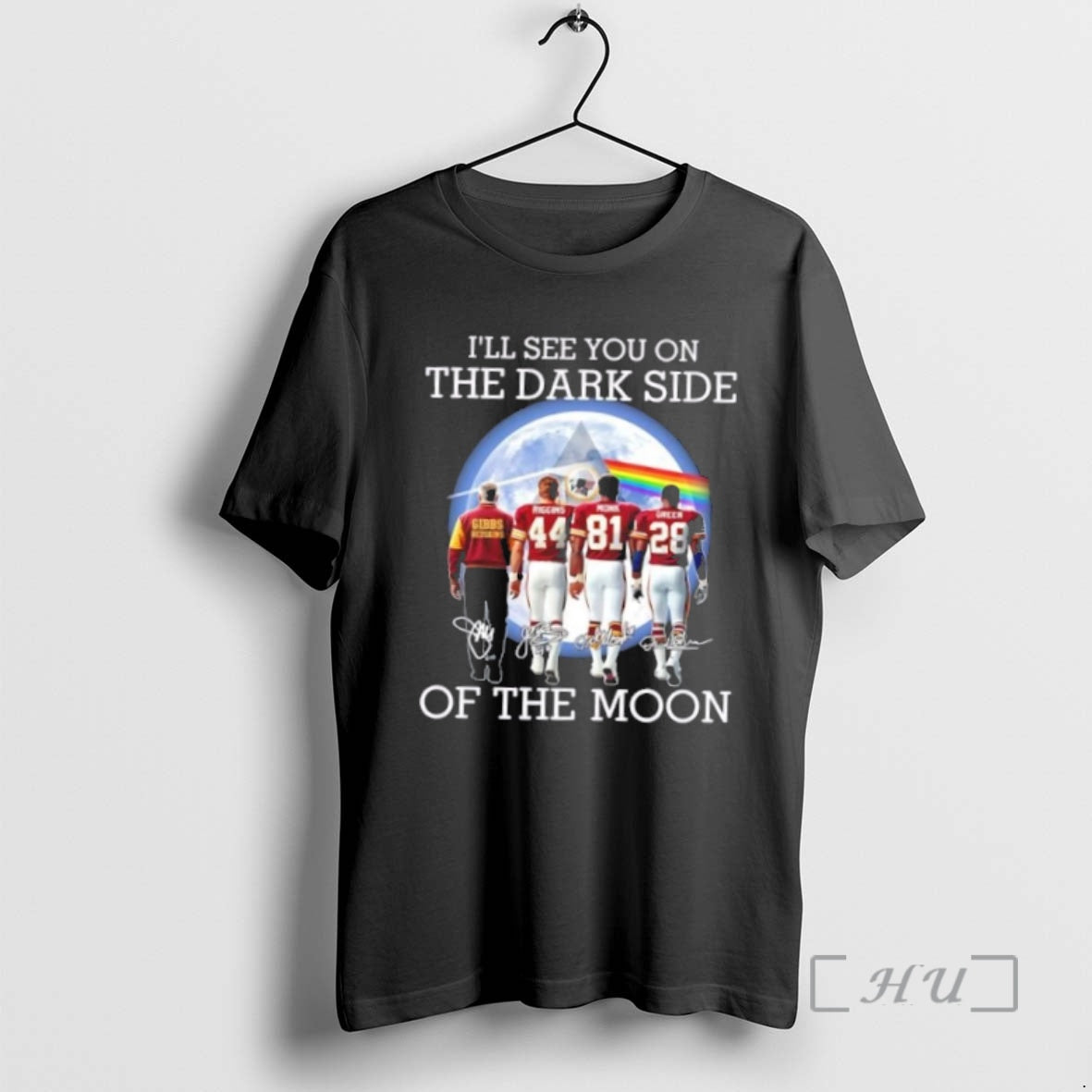 Officials Gibbs Redskins And Legends Ill See You On The Dark Side Of The Moon T-Shirts, Hoodie, Sweatshirt | InkNestWear.com