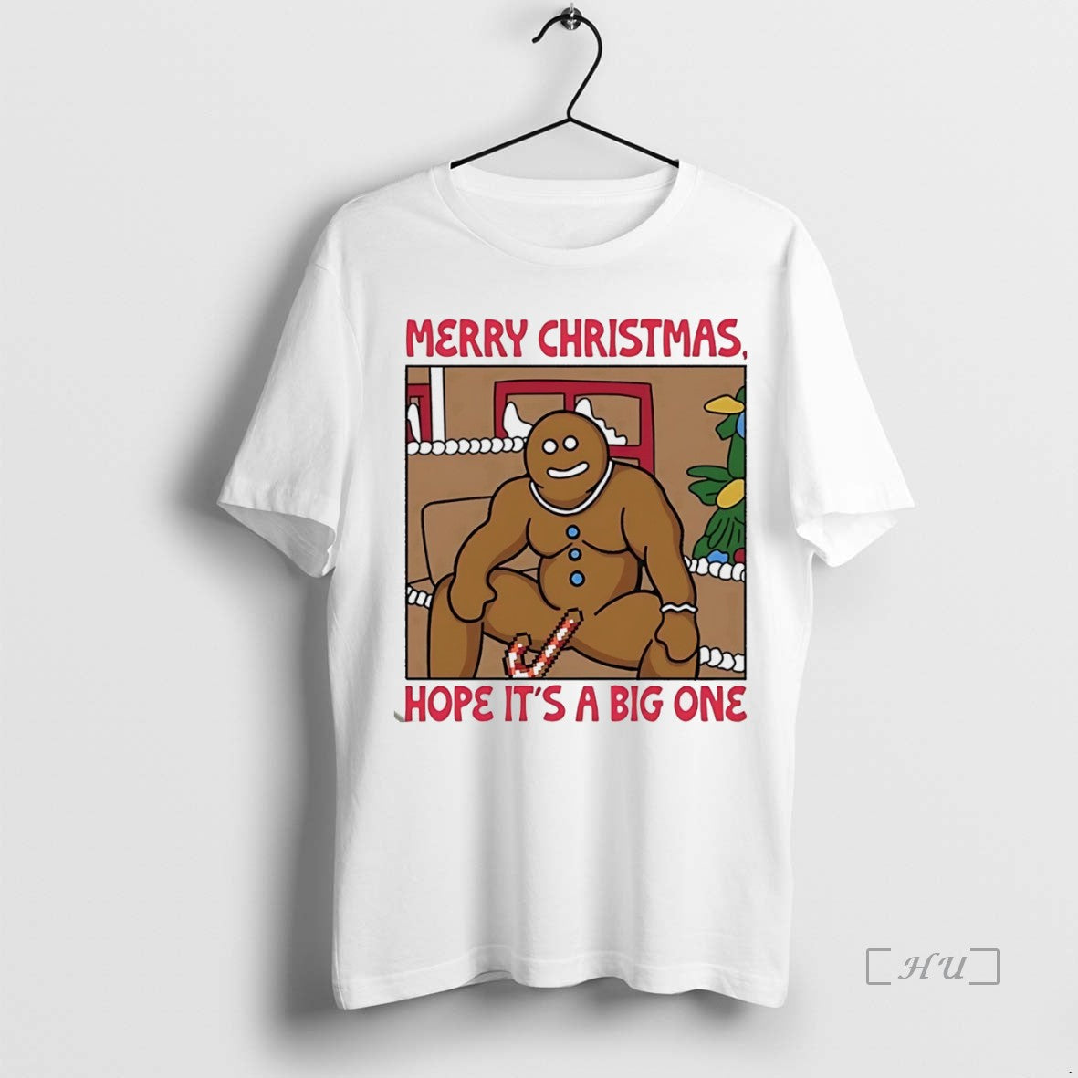 Officials Gingerbread Merry Christmas Hope Its A Big One White T-Shirts, Hoodie, Sweatshirt | InkNestWear.com