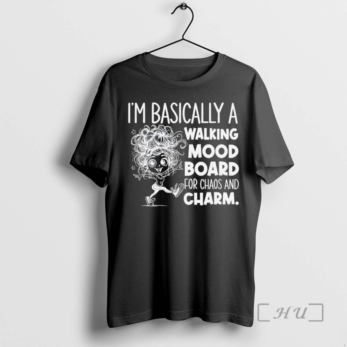 Officials Girl Im Basically A Walking Mood Board For Chaos And Charm T-Shirts, Hoodie, Sweatshirt | InkNestWear.com