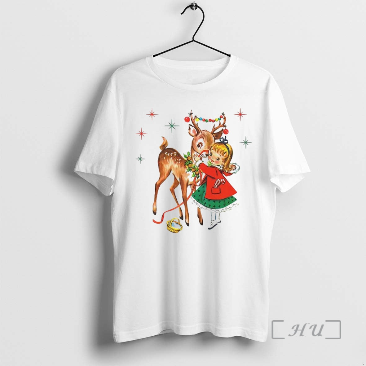 Officials Girl And Reindeer Merry Christmas T-Shirts, Hoodie, Sweatshirt | InkNestWear.com