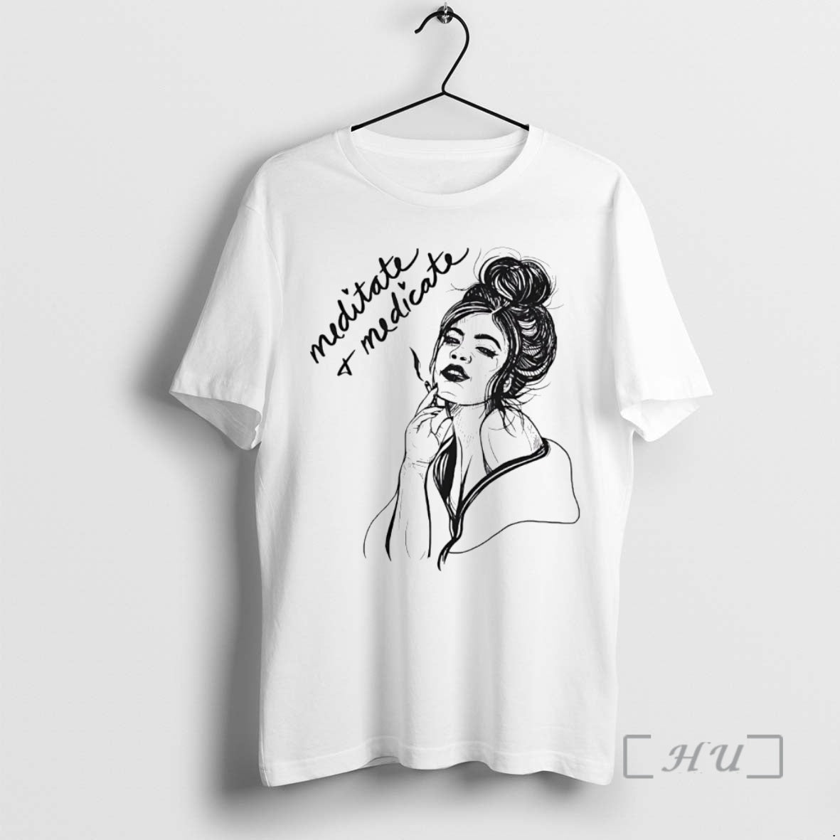 Officials Girl Meditate And Medicate T-Shirts, Hoodie, Sweatshirt | InkNestWear.com