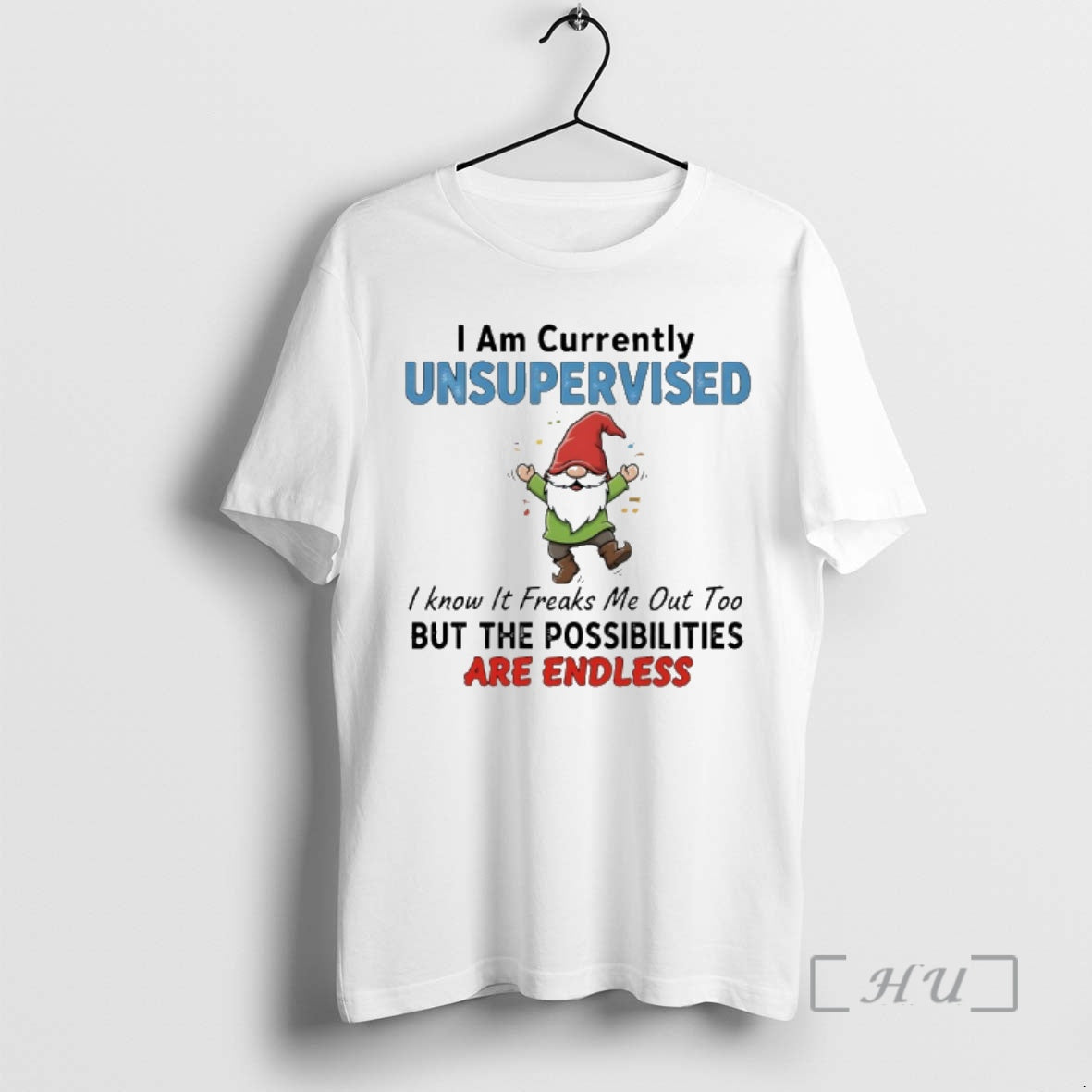 Officials Gnome Christmas I Am Currently Unsupervised I Know It Freaks Me Out Too But T-Shirts, Hoodie, Sweatshirt
