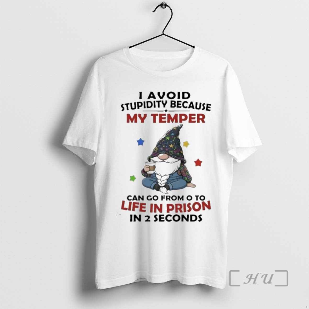 Officials Gnome I Avoid Stupidity Because My Temper Can Go From 0 To Life In T-Shirts, Hoodie, Sweatshirt | InkNestWear.com