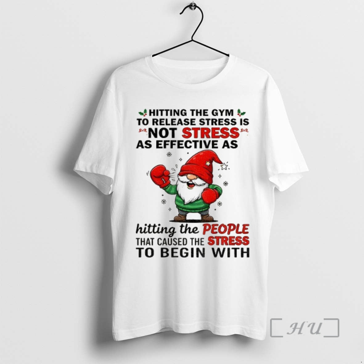 Officials Gnome Hitting The Gym To Release Stress Is Not Stress As Effective As Hitting T-Shirts, Hoodie, Sweatshirt