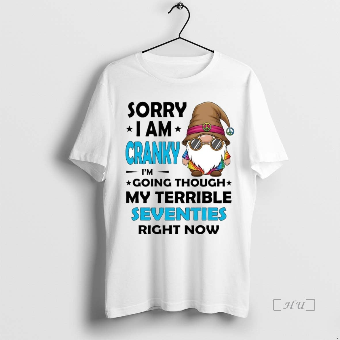Officials Gnome Sorry I Am Cranky Im Going Though My Terrible Seventies T-Shirts, Hoodie, Sweatshirt | InkNestWear.com