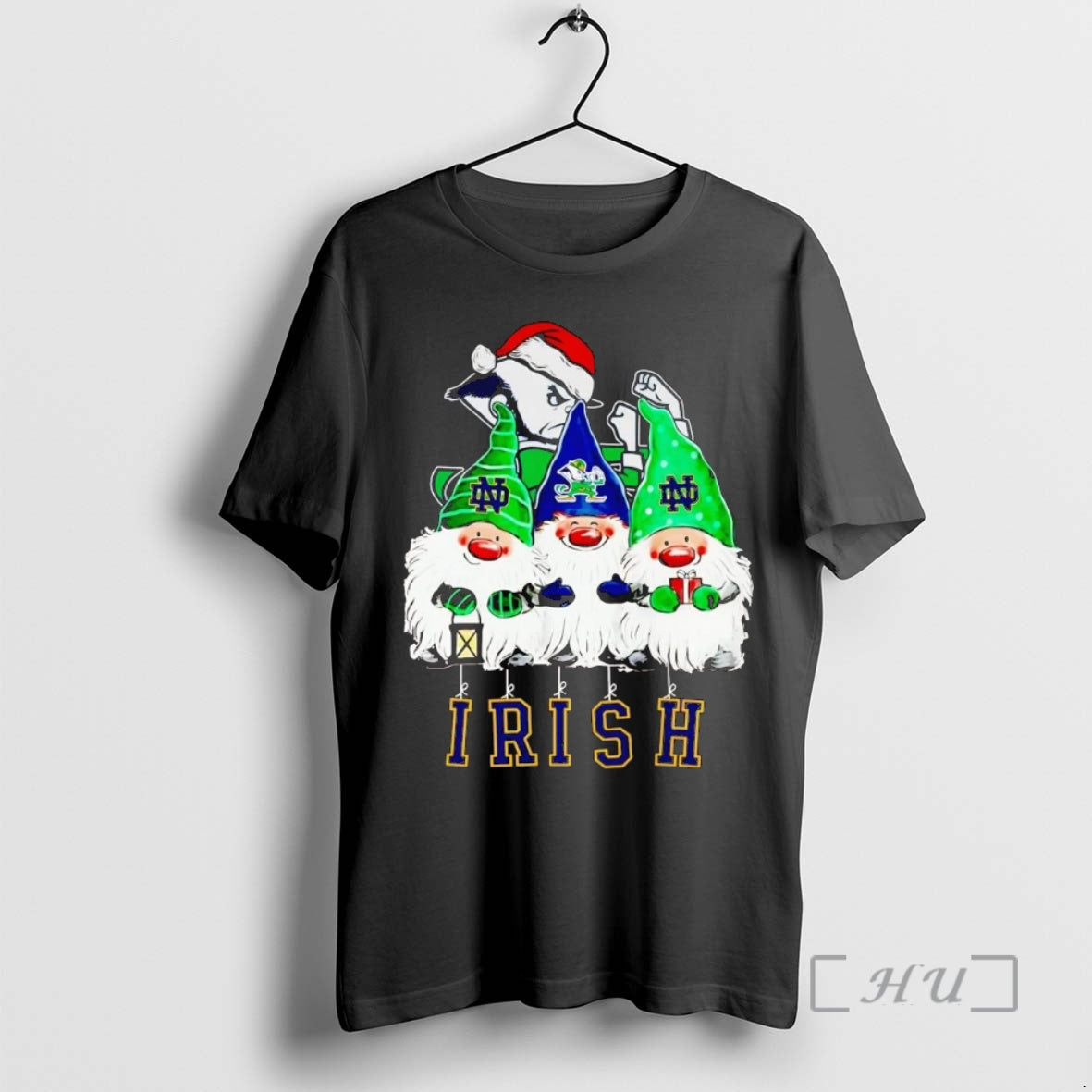 Officials Gnomes Notre Dame Fighting Irish Merry Christmas T-Shirts, Hoodie, Sweatshirt | InkNestWear.com