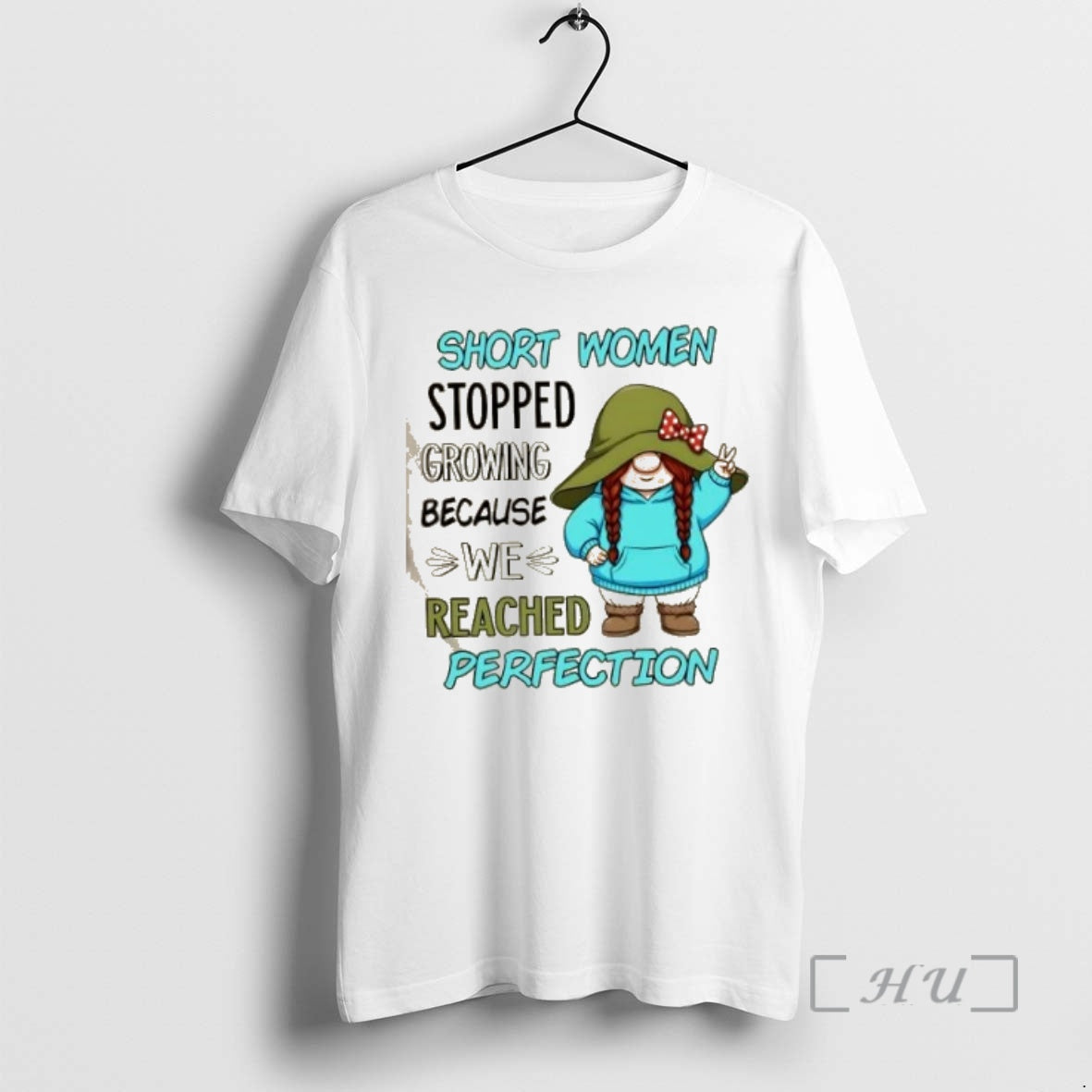 Officials Gnomes Short Women Stopped Growing Because We Reached Perfection T-Shirts, Hoodie, Sweatshirt | InkNestWear.com