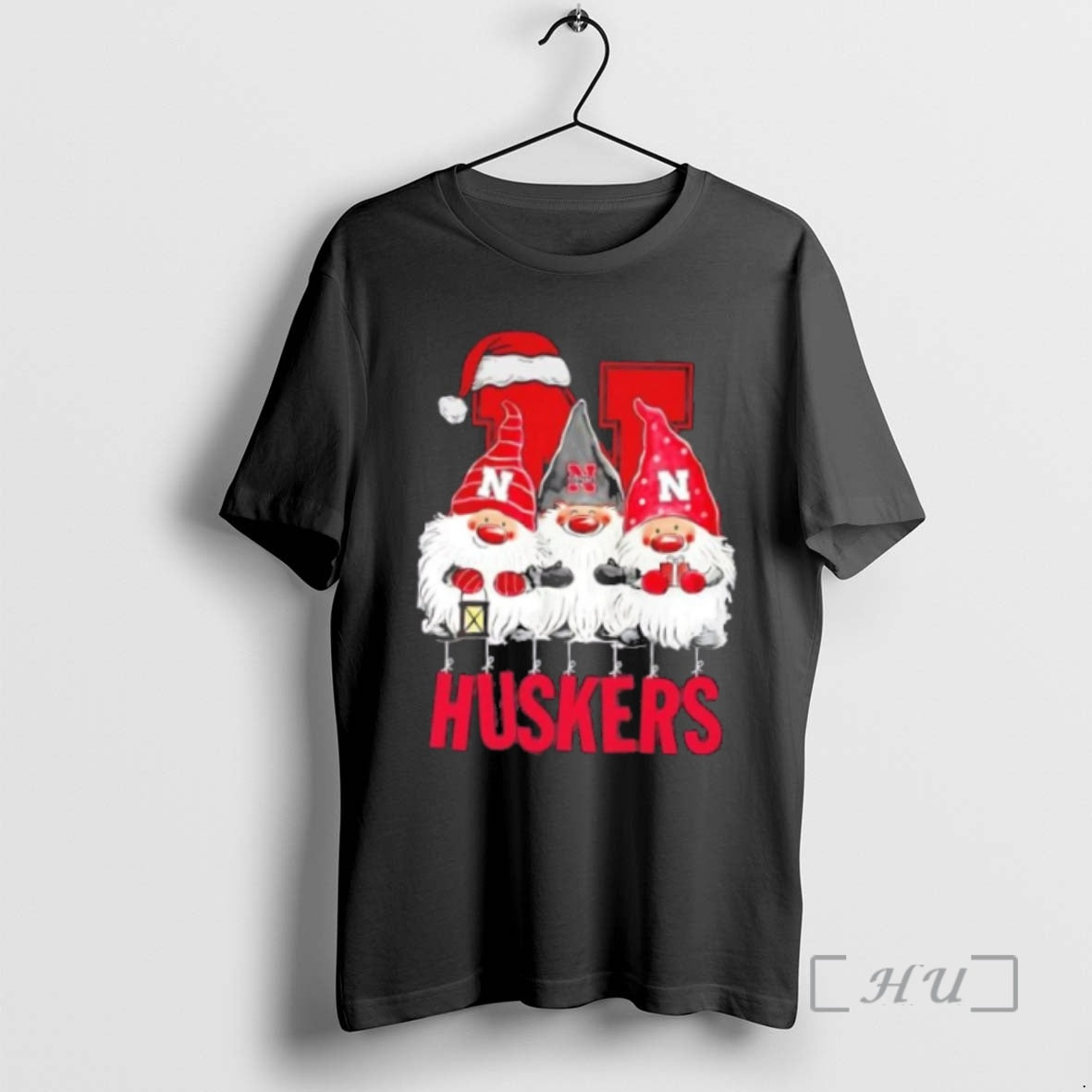 Officials Gnomes X Nebraska Huskers Merry Christmas T-Shirts, Hoodie, Sweatshirt | InkNestWear.com