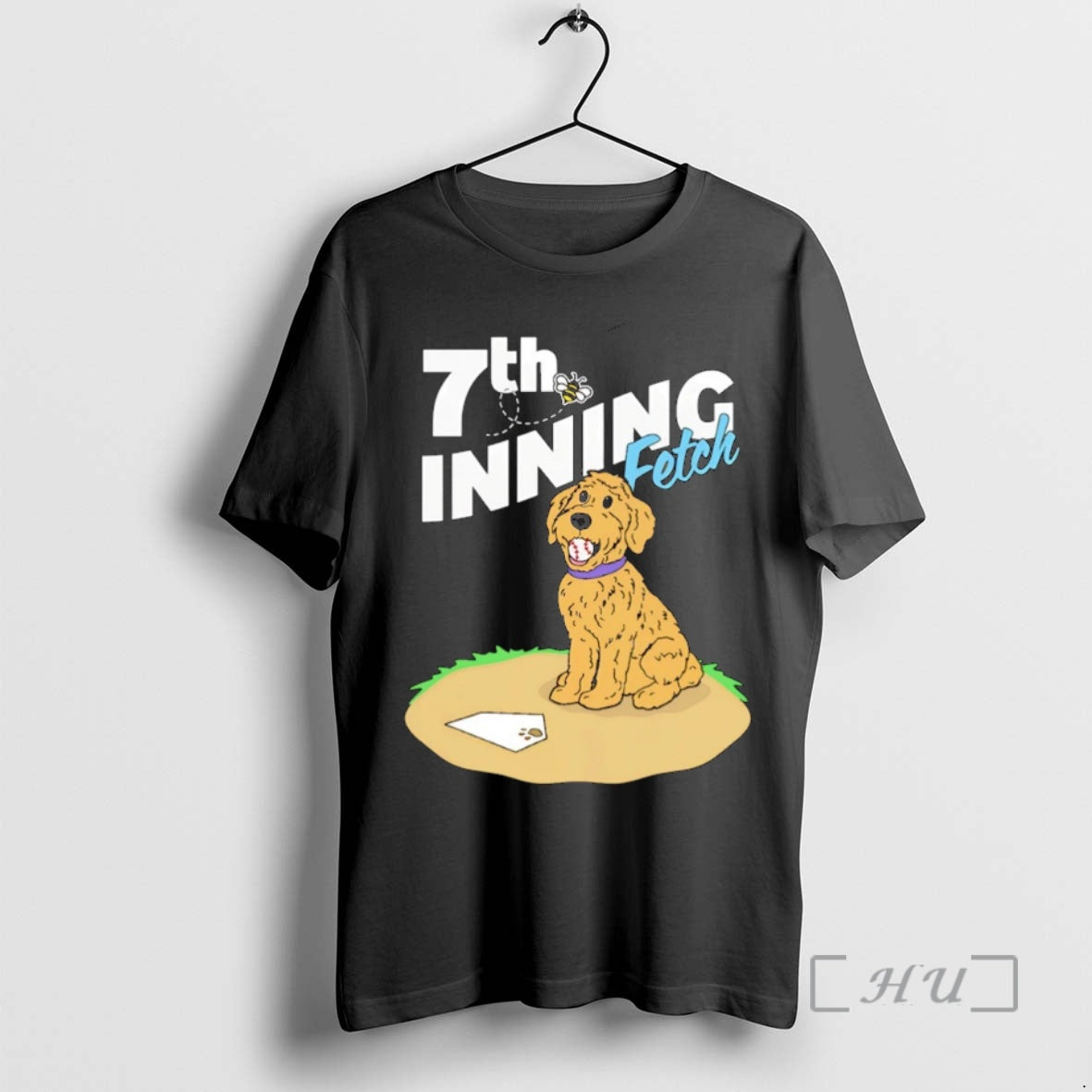 Officials Golden Doodle Dog 7th Inning Fetch Cartoons Baseball Christmas T-Shirts, Hoodie, Sweatshirt | InkNestWear.com