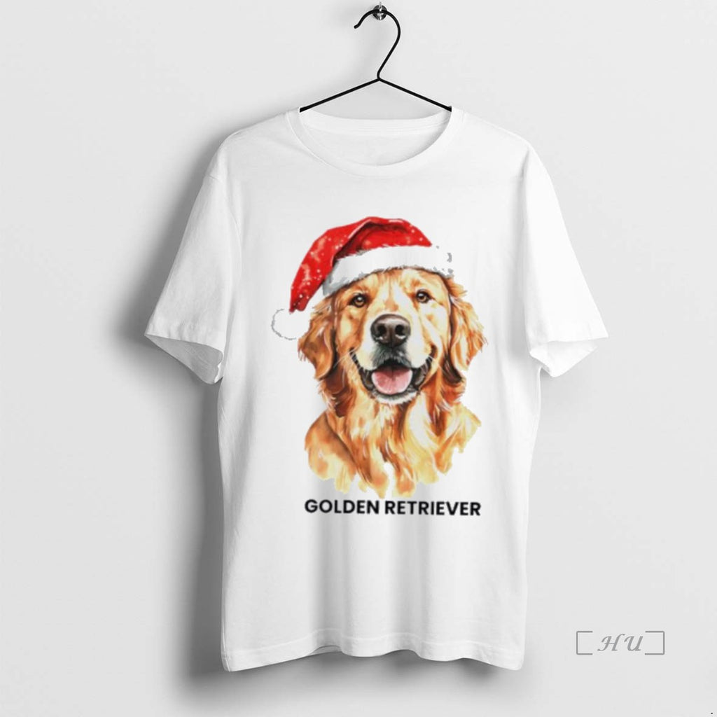 Officials Golden Retriever Santa Merry Christmas T-Shirts, Hoodie, Sweatshirt | InkNestWear.com