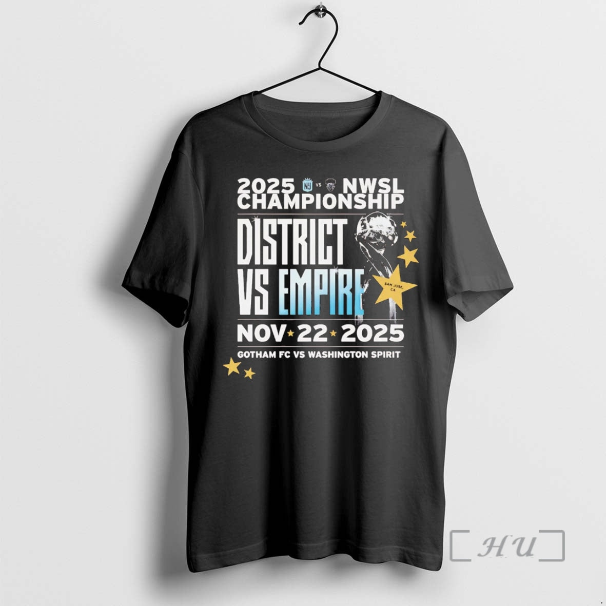 Officials Gotham Fc Vs Washington Spirit District Vs Empire 2025 Nwsl Championship Premium T Shirts Hoodie, Sweatshirt