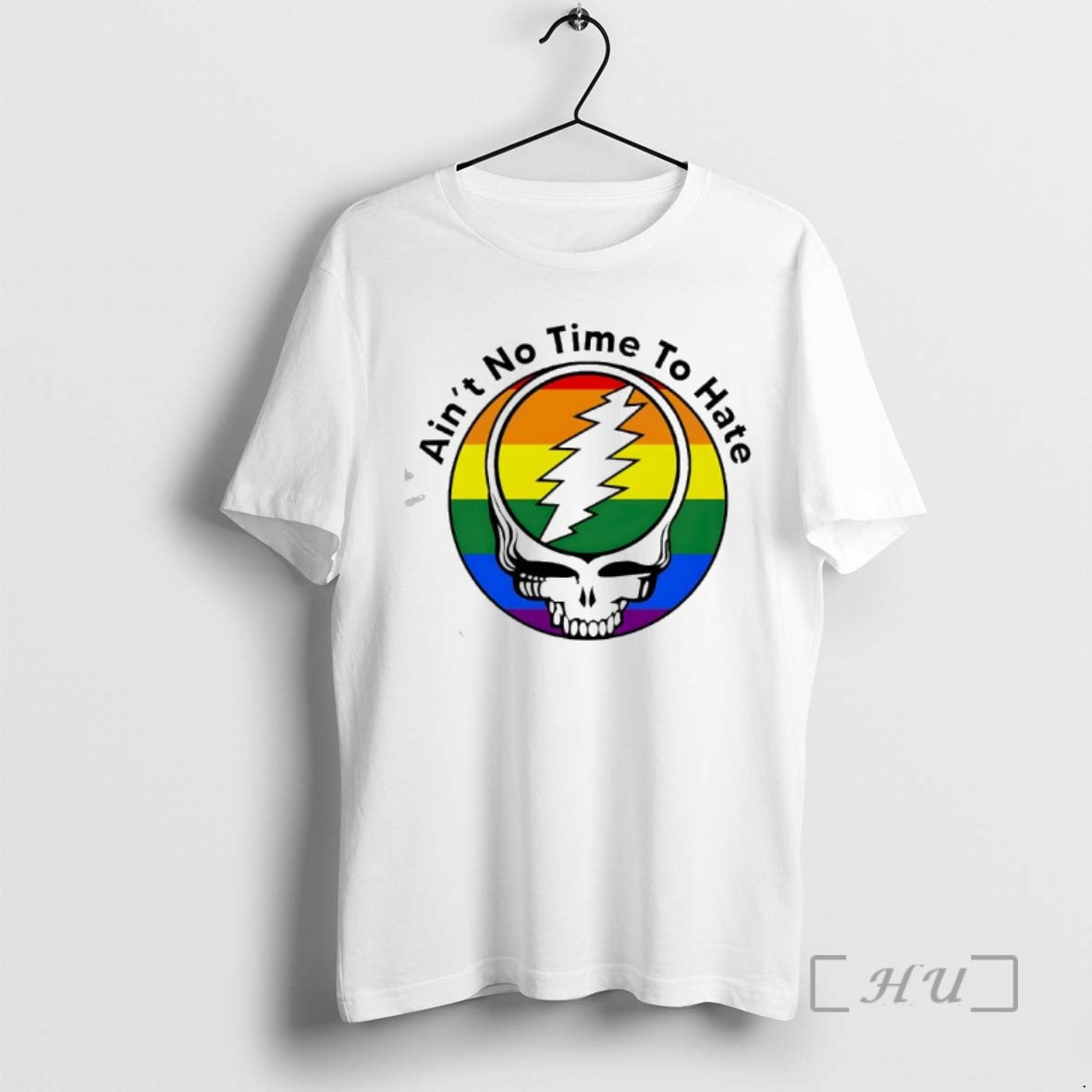 Officials Grateful Dead Lgbt Pride Aint No Time To Hate T-Shirts, Hoodie, Sweatshirt | InkNestWear.com