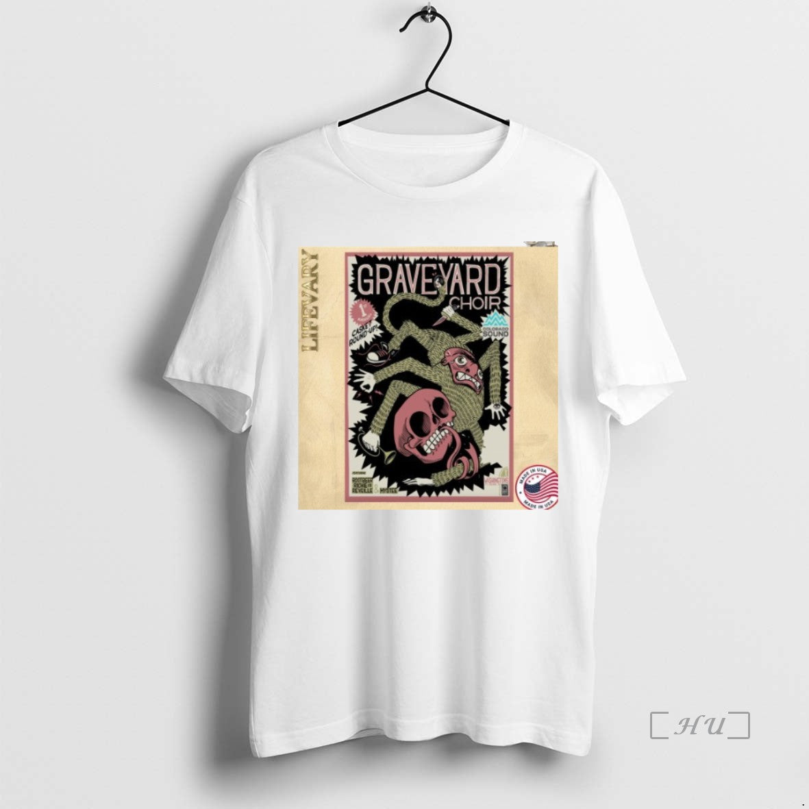 Officials Graveyard Choir At Washingtons In Fort Collins Co On Nov 1 2025 Premium T-Shirts, Hoodie, Sweatshirt