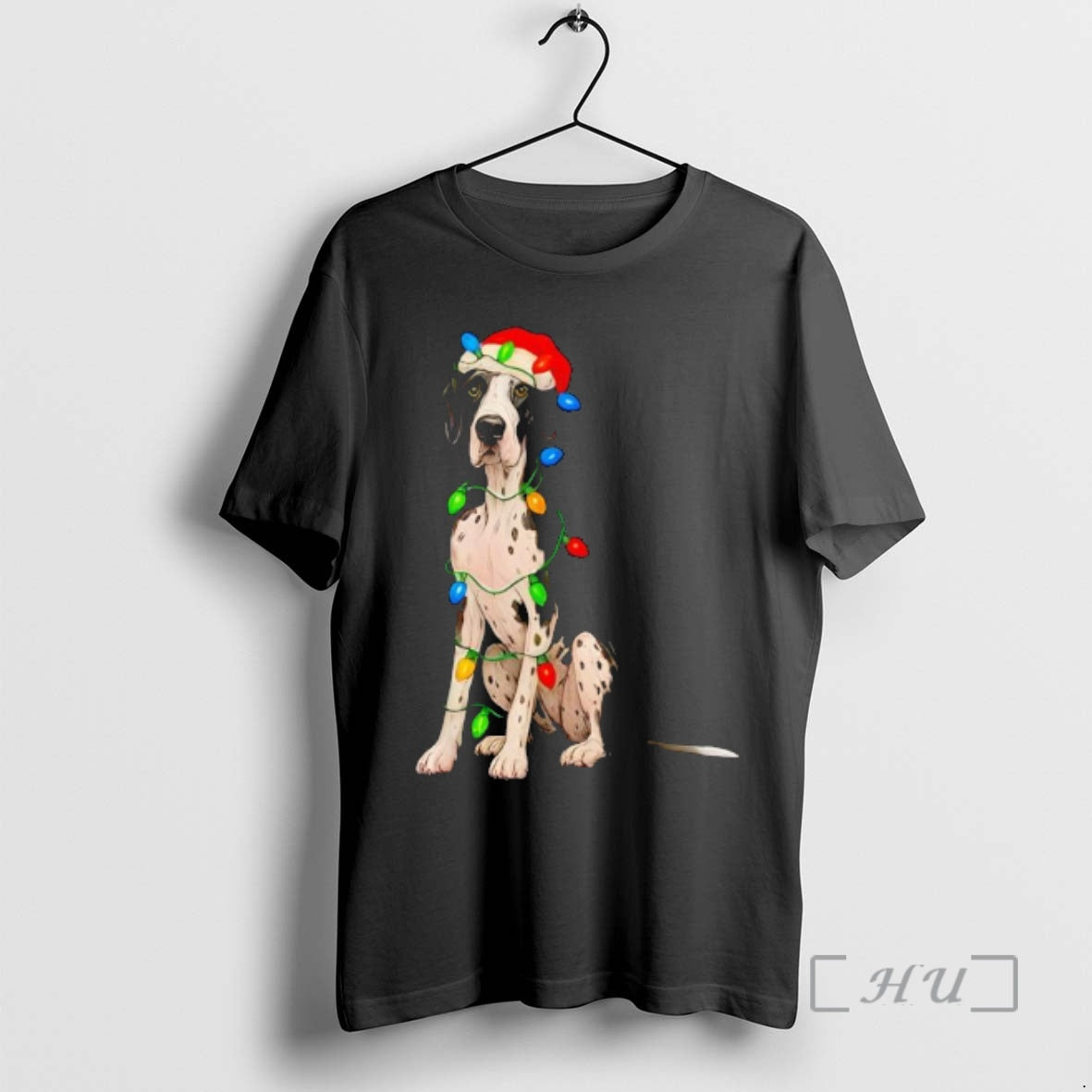 Officials Great Dane Christmas Lights Dog Lover Xmas Pajama T-Shirts, Hoodie, Sweatshirt | InkNestWear.com