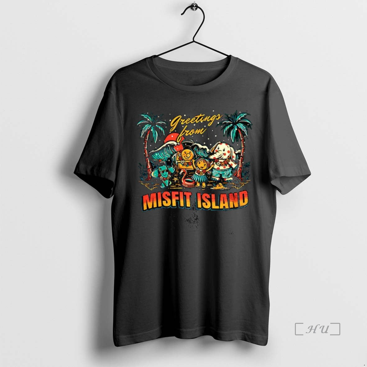 Officials Greetings From Misfit Island Time Cartoon T-Shirts, Hoodie, Sweatshirt | InkNestWear.com