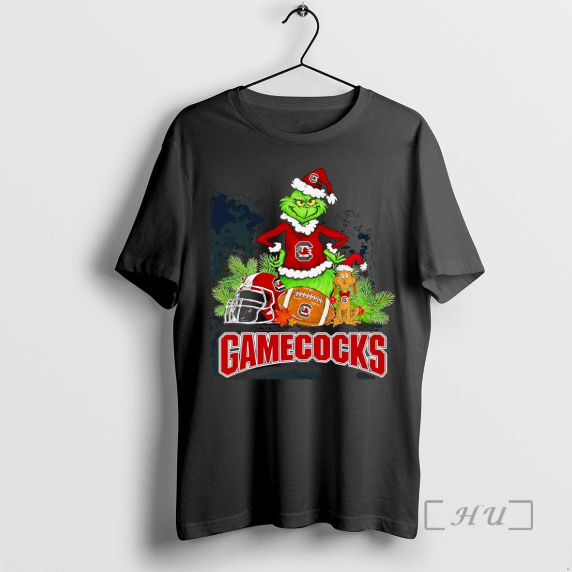Officials Grinch And Max Football South Carolina Gamecocks T-Shirts, Hoodie, Sweatshirt | InkNestWear.com
