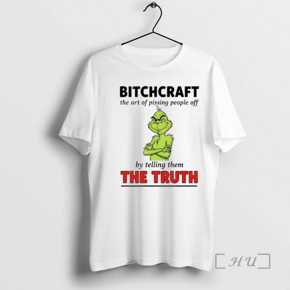 Officials Grinch Christmas Bitchcraft The Art Of Pissing People Off T-Shirts, Hoodie, Sweatshirt | InkNestWear.com