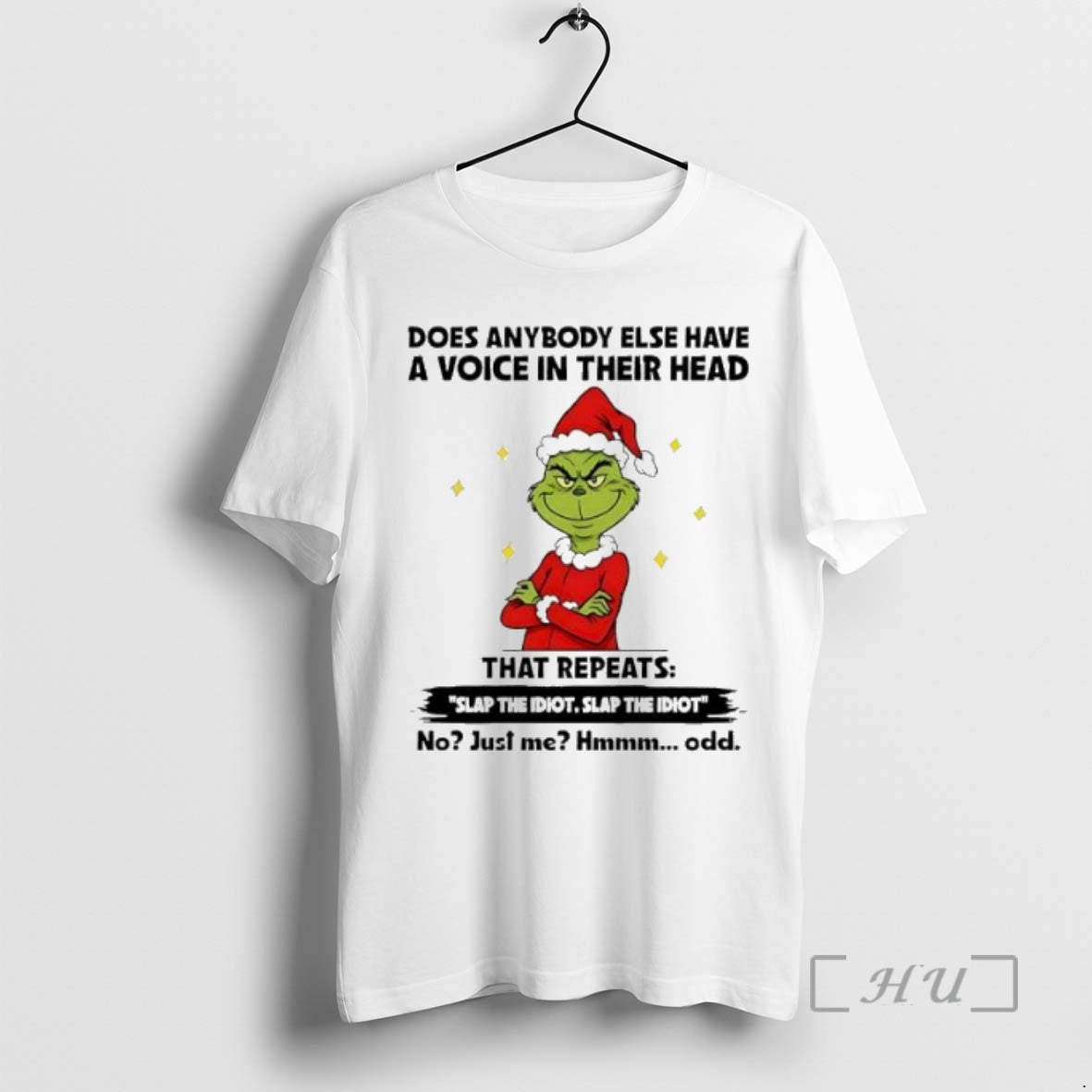 Officials Grinch Christmas Does Anybody Else Have A Voice In Their Head That Repeats Slap T-Shirts, Hoodie, Sweatshirt