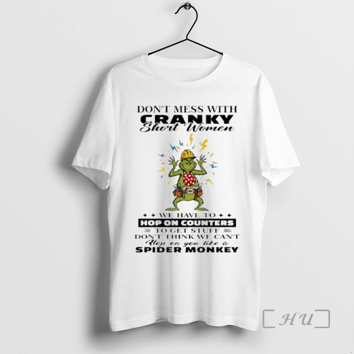 Officials Grinch Christmas Dont Mess With Cranky Short Women T-Shirts, Hoodie, Sweatshirt | InkNestWear.com