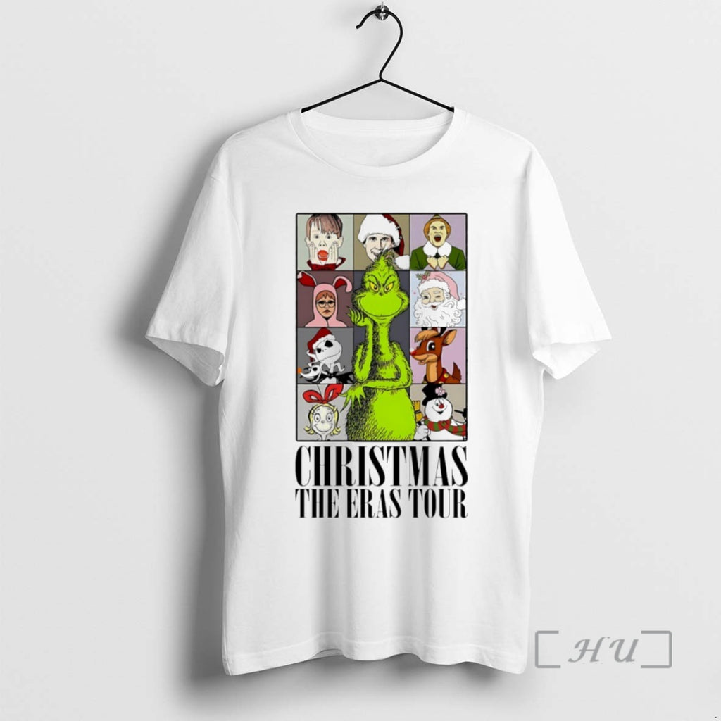 Officials Grinch Christmas Eras Tour 2025 Circle T-Shirts, Hoodie, Sweatshirt | InkNestWear.com
