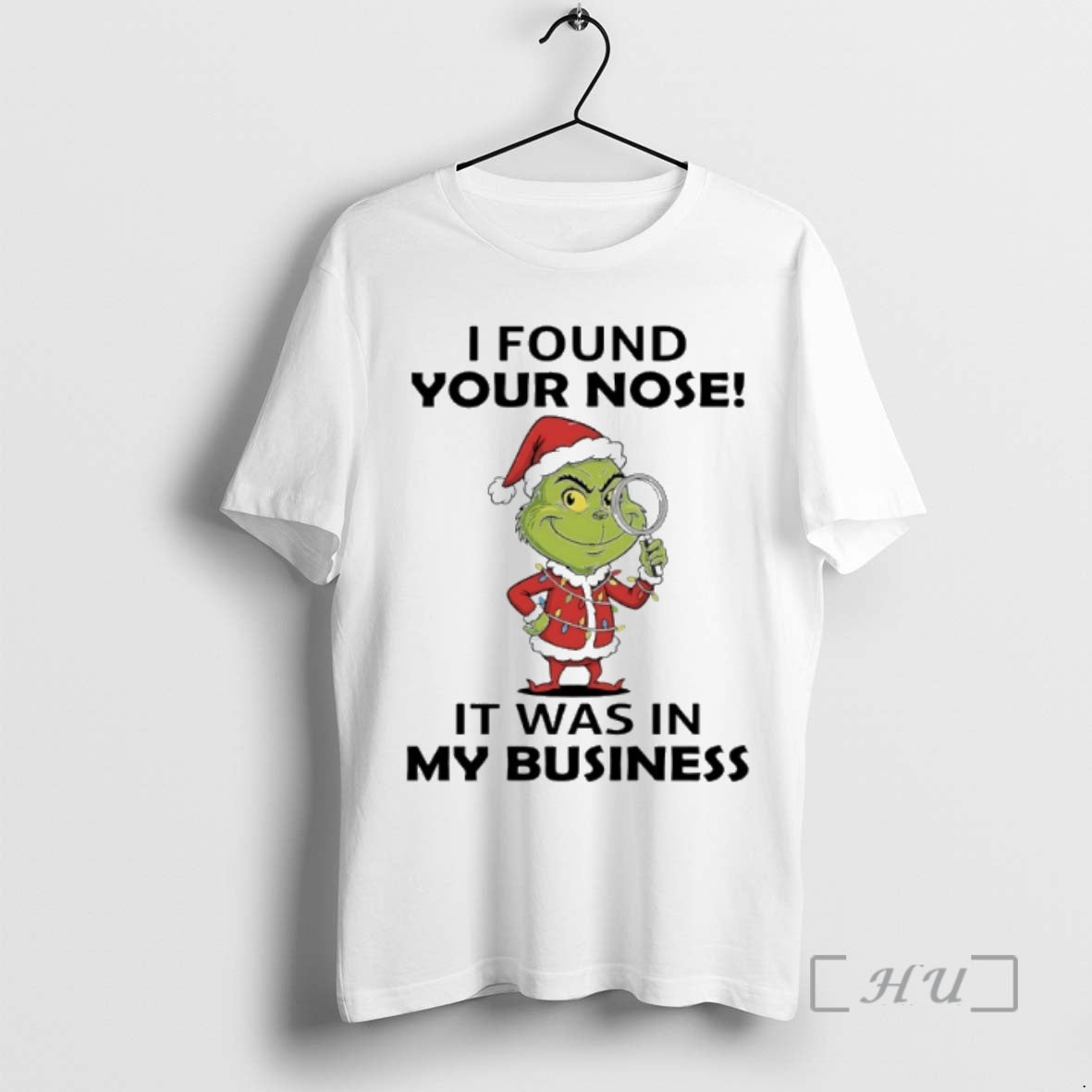 Officials Grinch Christmas I Found Your Nose It Was In My Business Premium T Shirts Hoodie, Sweatshirt | InkNestWear.com