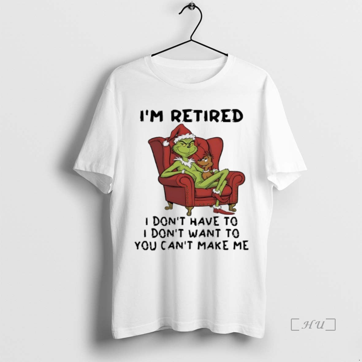 Officials Grinch Christmas Im Retired I Dont Have To I Dont Want To You Cant T-Shirts, Hoodie, Sweatshirt | InkNestWear.com
