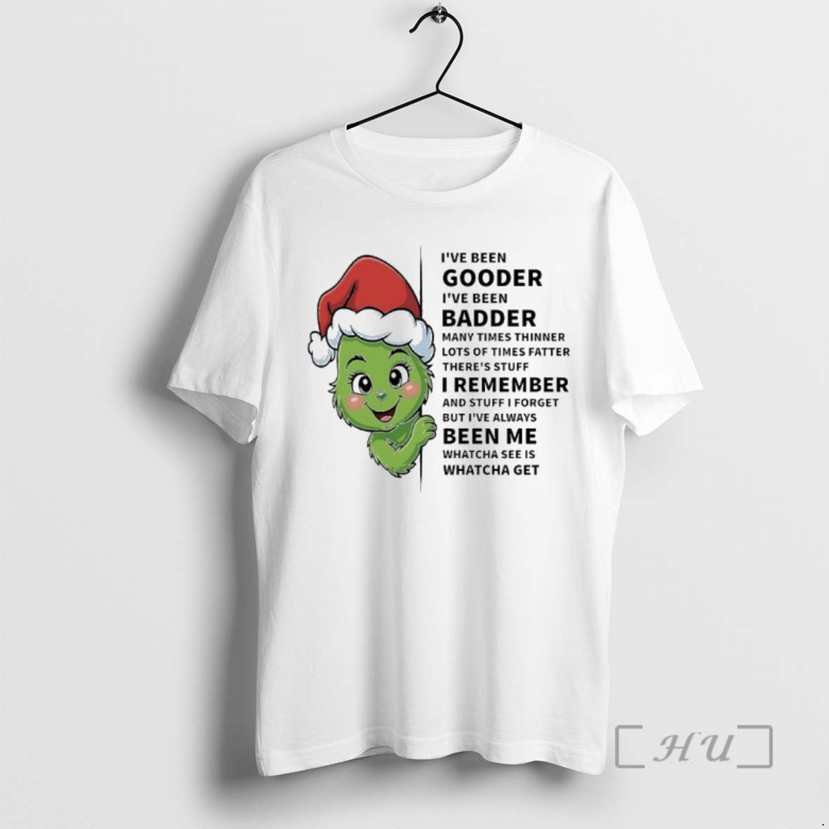 Officials Grinch Christmas Ive Been Gooder Ive Been Badder Many Times Thinner Lots Of Time T-Shirts, Hoodie, Sweatshirt