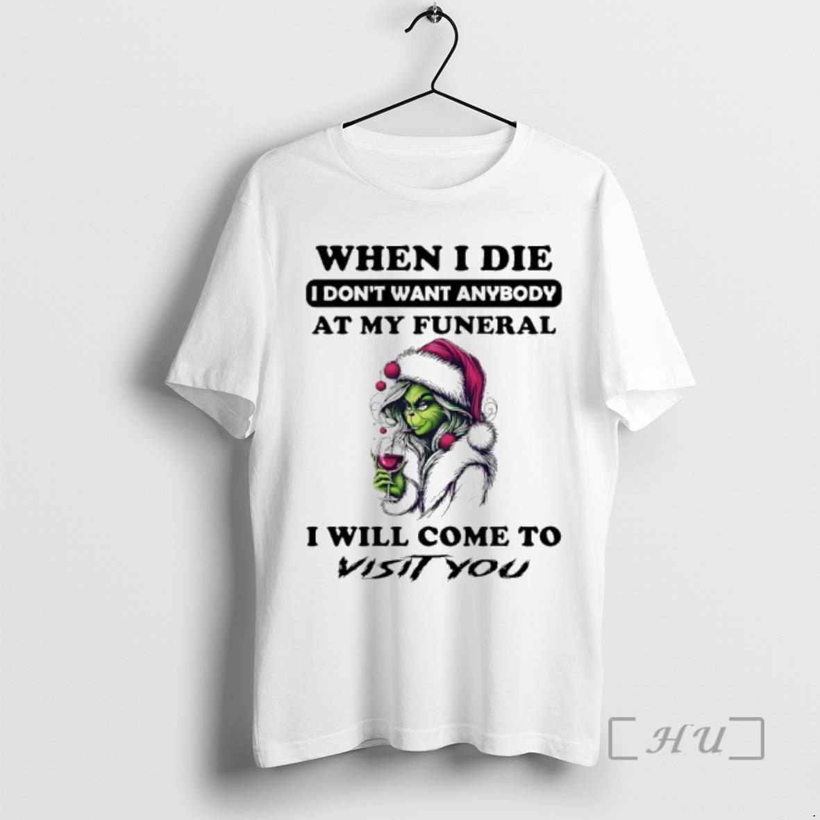 Officials Grinch Christmas Champagne When I Die I Dont Want Anybody At My Funeral T-Shirts, Hoodie, Sweatshirt