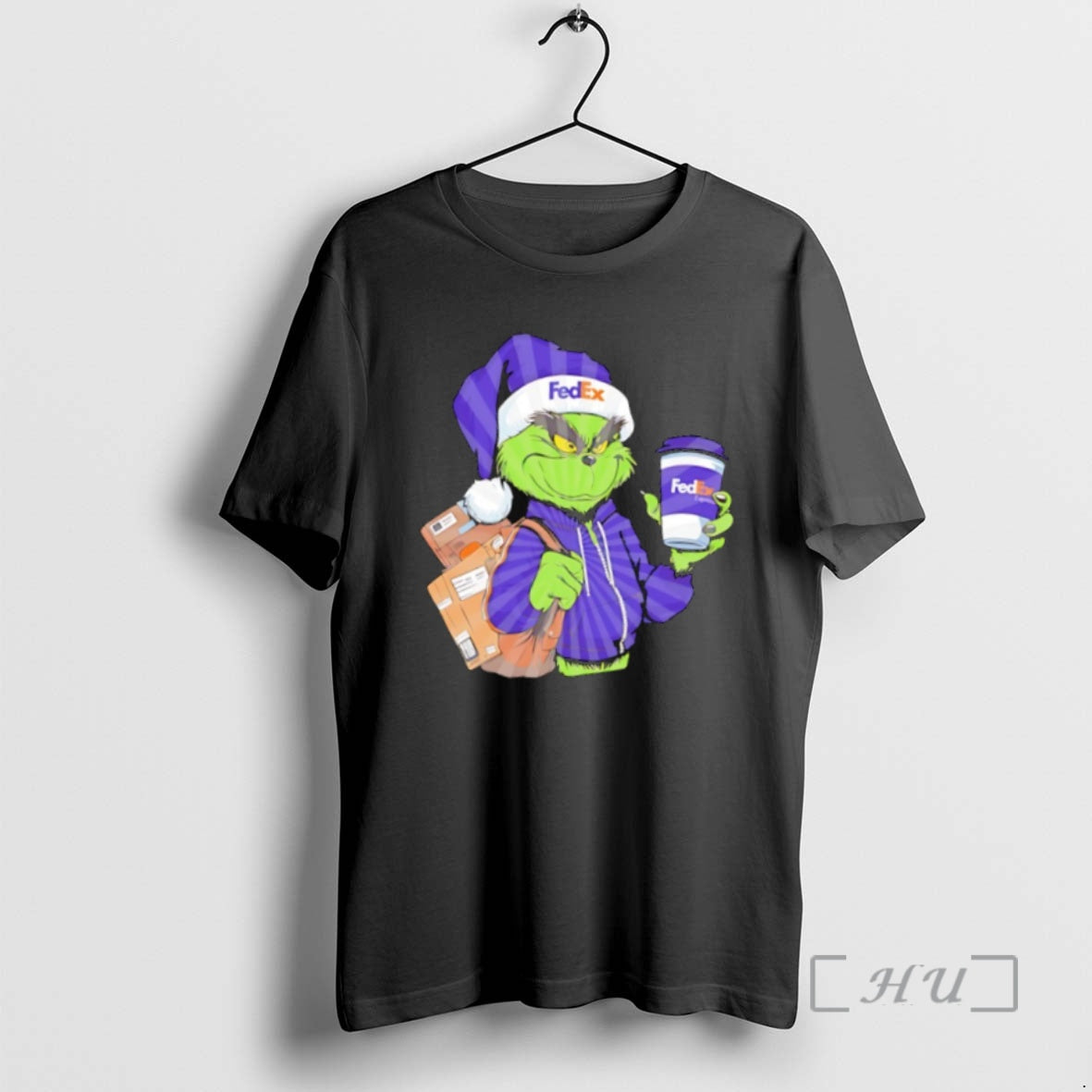 Officials Grinch Delivery Fedex Merry Christmas T-Shirts, Hoodie, Sweatshirt | InkNestWear.com