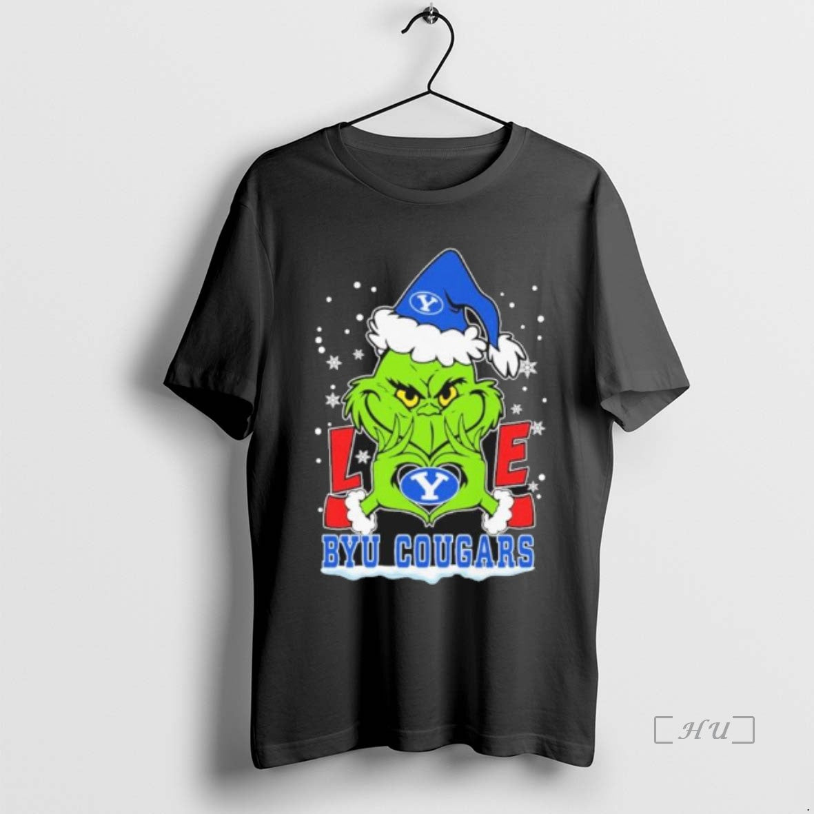 Officials Grinch Hand Love Byu Cougar Christmas T-Shirts, Hoodie, Sweatshirt | InkNestWear.com