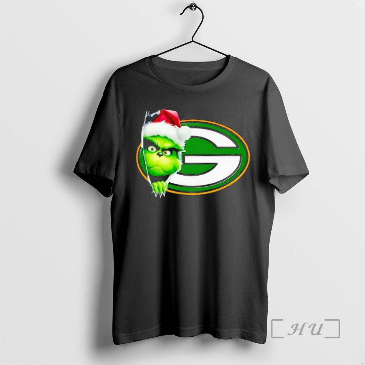 Officials Grinch Peeking Through Green Bay Packers Christmas Holiday T-Shirts, Hoodie, Sweatshirt | InkNestWear.com