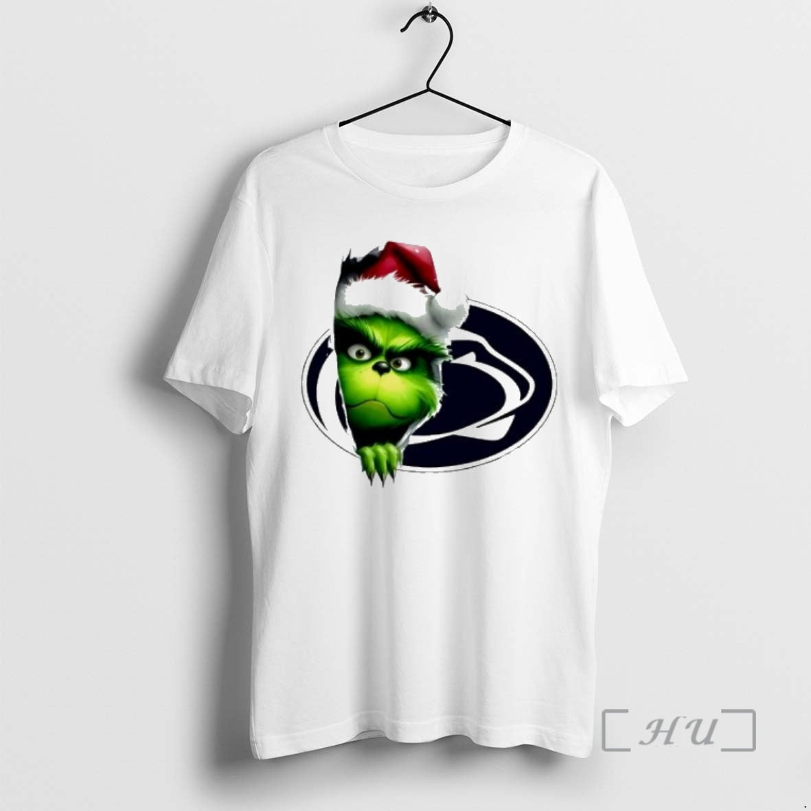 Officials Grinch Peeking Through Penn State Christmas Holiday T-Shirts, Hoodie, Sweatshirt | InkNestWear.com